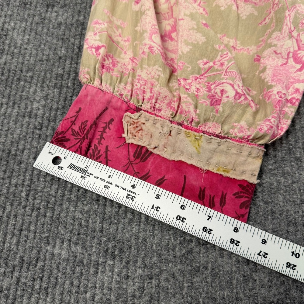 Magnolia Pearl Kiki Bloomers Womens OS 200 Betsy Pink Floral Cotton Boho Cottage - Picture 11 of 16